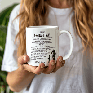 To My Daughter - You Either Win or Learn - Mug