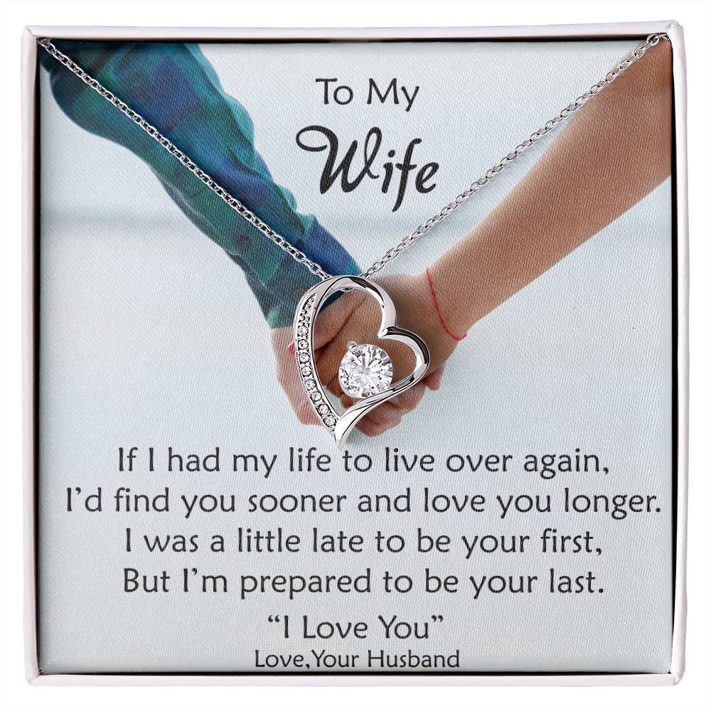 To My Wife Forever Necklace