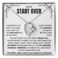 Let's Start Over Forever Love Necklace For Her- Meaningful Sorry Gift for Her