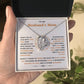 To My Husband's Mom-Forever Necklace-He Is Loyal And Kind