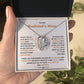 To My Husband's Mom-Forever Necklace-Thank You For Raising
