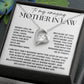 Mother In Law Necklace Gift - Christmas Gift for Mother in Law From Daughter In Law
