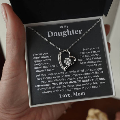 To My Daughter - I'm Always With You - Beautiful Gift Set From Mom - LX221