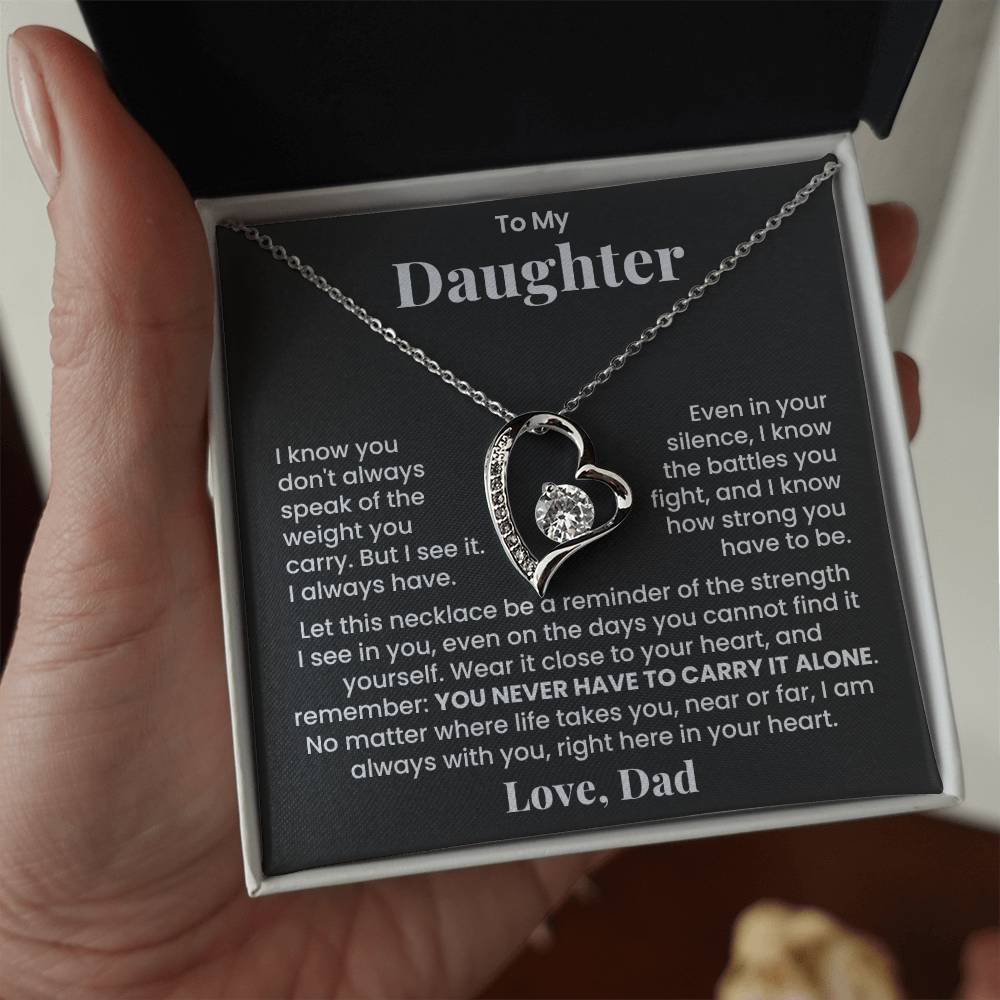 To My Daughter - I'm Always With You - Beautiful Gift Set From Dad - LX112