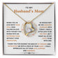 To My Husband's Mom-Forever Necklace-Thank You For Raising
