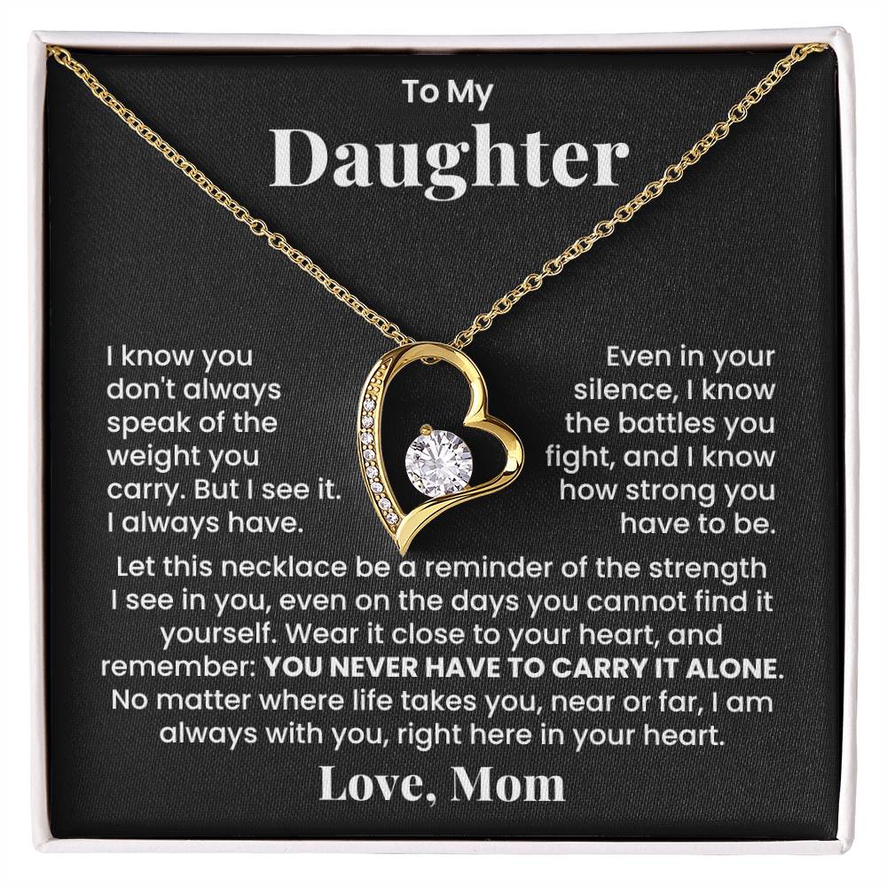 To My Daughter - I'm Always With You - Beautiful Gift Set From Mom - LX221