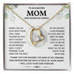 To An Amazing Mom Who Raised My World Necklace - Gift for BF Mom and MIL