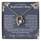 Happy Valentines Day Heart Necklace For Boyfriend's Mom