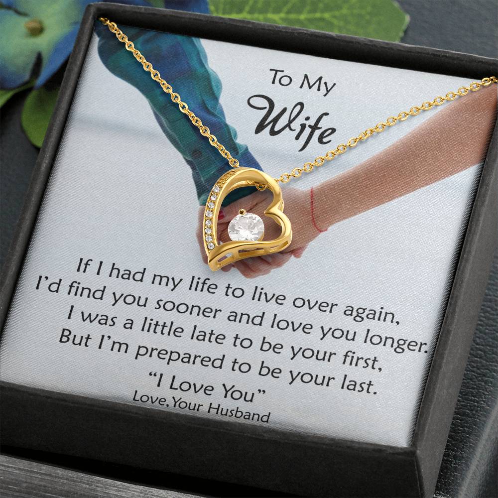 To My Wife Forever Necklace