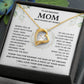 To An Amazing Mom Who Raised My World Necklace - Gift for BF Mom and MIL