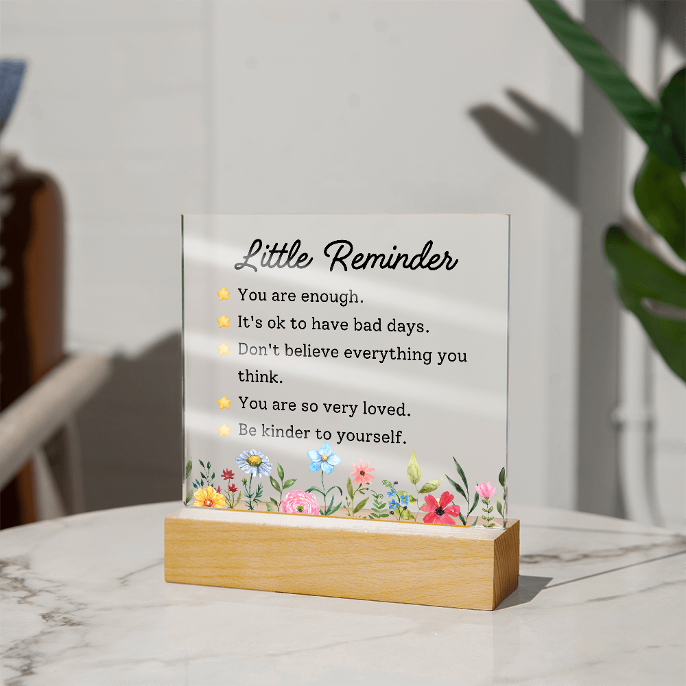 Inspirational Motivational Gifts For Him Her - Acrylic