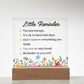 Inspirational Motivational Gifts For Him Her - Acrylic