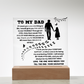 Best Fathers Day Gift for The Dad - Fathers Day Acrylic for Dad