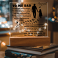 Best Fathers Day Gift for The Dad - Fathers Day Acrylic for Dad