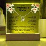 To My Husband's Sister - You Are Not Just My Sister-in-Law - Keepsake Acrylic