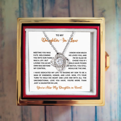 To My Daughter In Law - You're More Than Just a Daughter In Law - Necklace