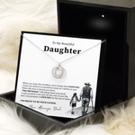 To My Beautiful Daughter - I Will Love You for The Rest of Mine - Necklace