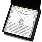 To My Bridesmaid - I Am So Lucky to Have You As Part of My Life - Necklace