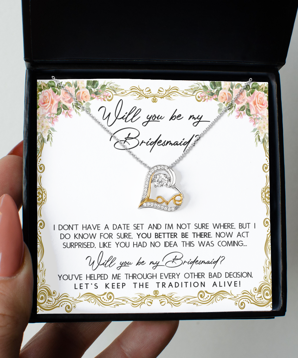 Will You Be My Bridesmaid - Necklace