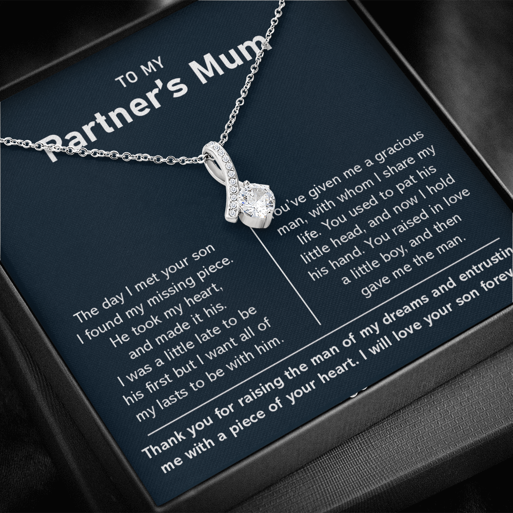 To My Partner's Mom - Alluring Necklace-The Day I Met Your Son