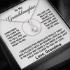 To My Granddaughter- Alluring Necklace- I Squeezed This Necklace